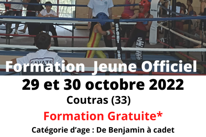 Formation « Jeune Officiel »